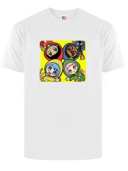 Kaos Anak Round Square Luce and Friends