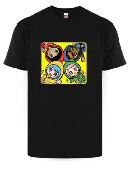 Kaos Anak Round Square Luce and Friends